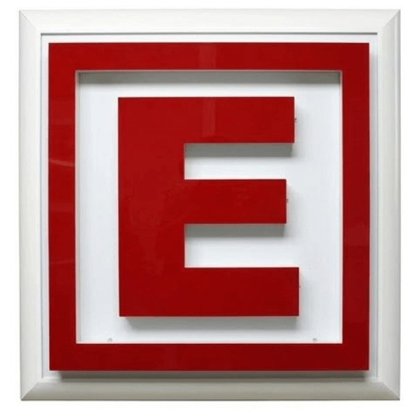 Eczane E Tabela (Kumandalı) Kutu Harf